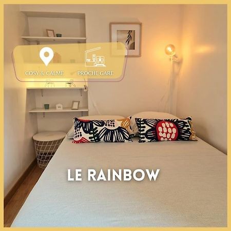 Le Rainbow - Calme - Proche Gare Centre Lägenhet Reims Exteriör bild